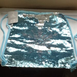 Disney Sparkling Blue Sequin Backpack